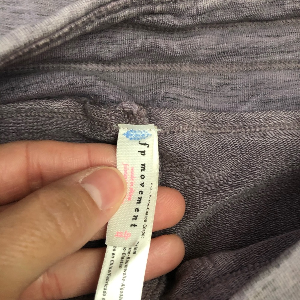 FP Movement Kyoto Purple Moto Leggings w Pockets - Picture 4 of 8
